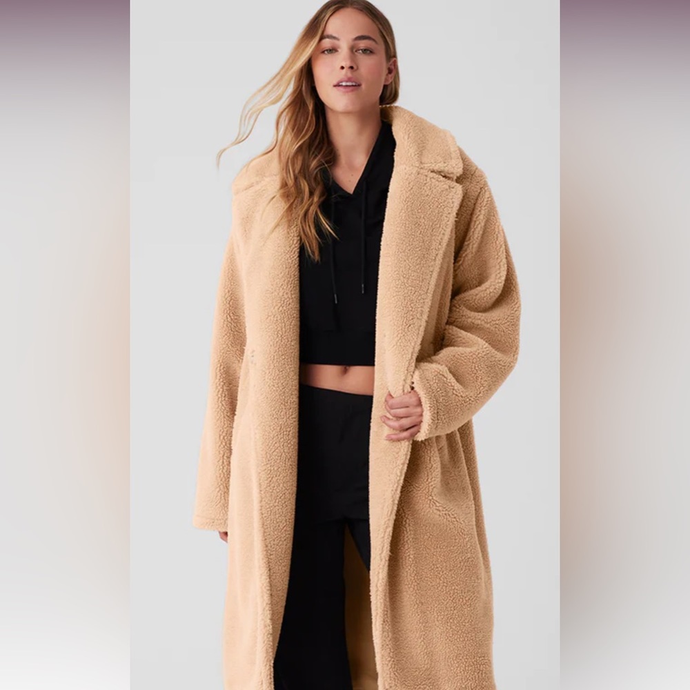 Oversized Sherpa Trench